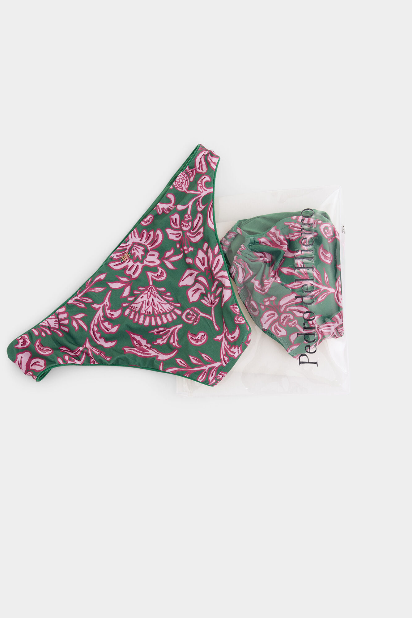 Pedro del Hierro Printed bikini Green