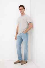 Pedro del Hierro Basic T-shirt Grey