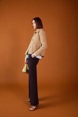 TFP by Tamara Falc&oacute; High-waisted trousers Blue