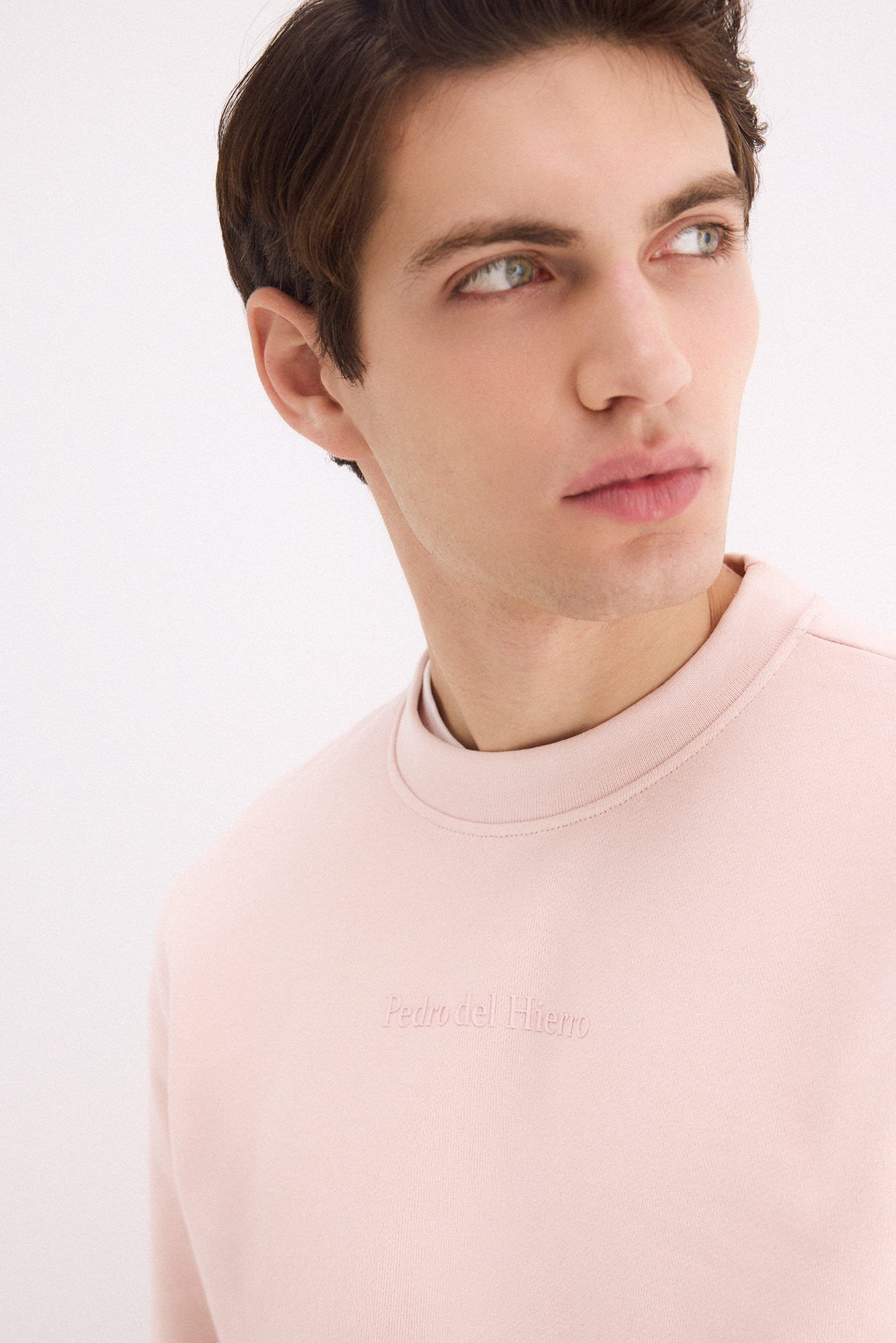 Pedro del Hierro Crew neck sweatshirt Pink