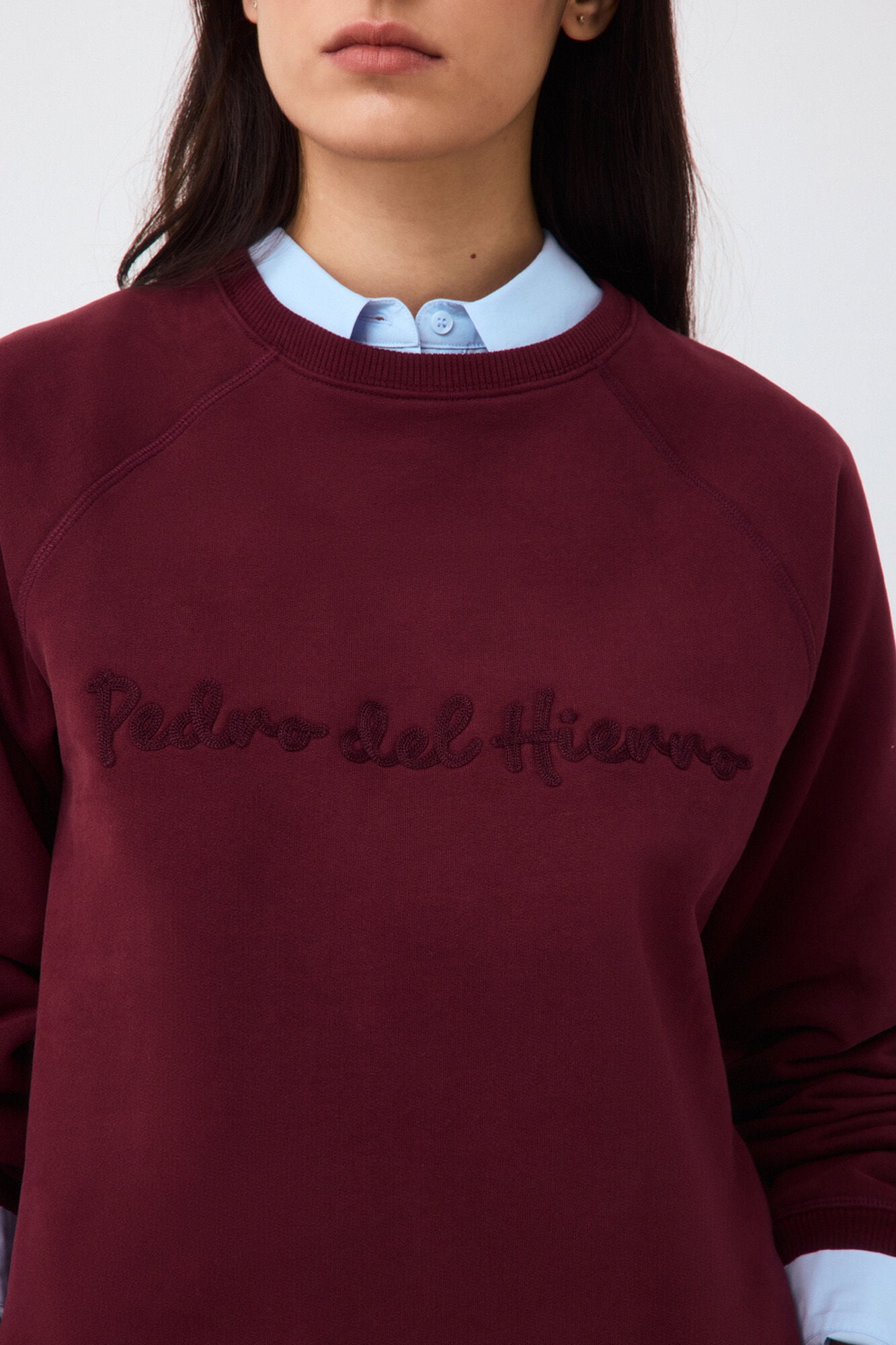 Pedro del Hierro Spanish cotton sweatshirt