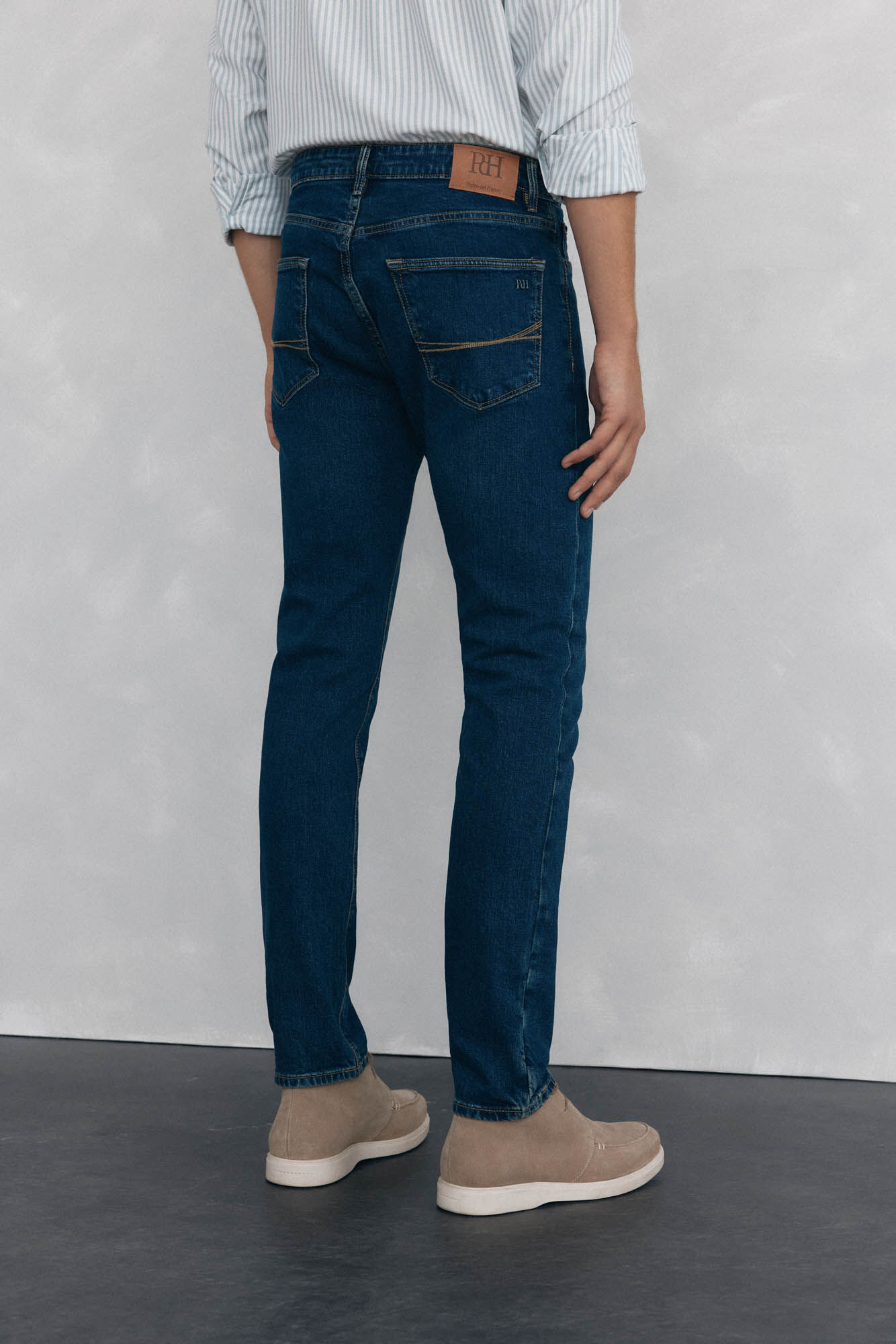 Pedro del Hierro Slim fit Premium Flex jeans Blue