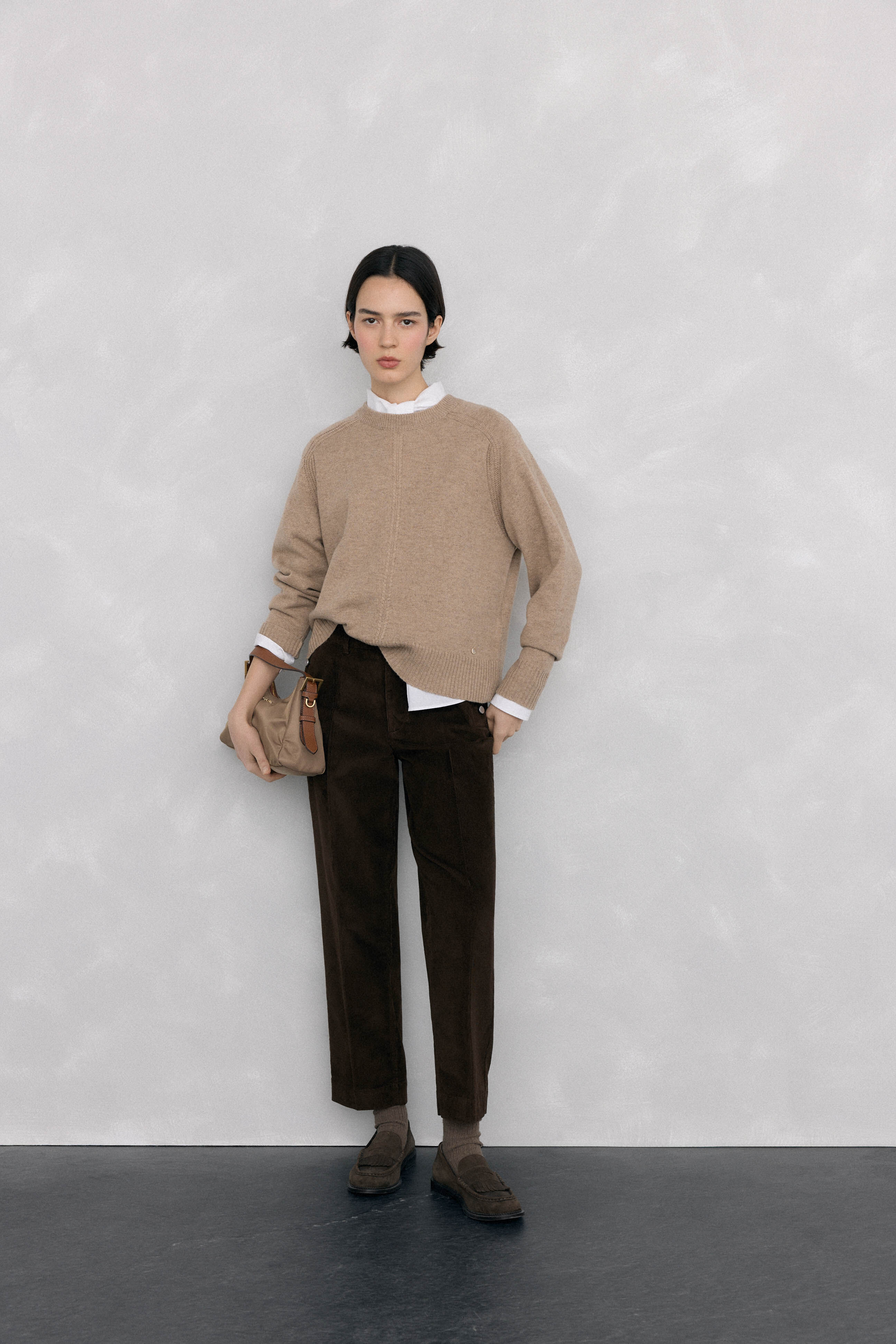 Pedro del Hierro Classic slim corduroy pants