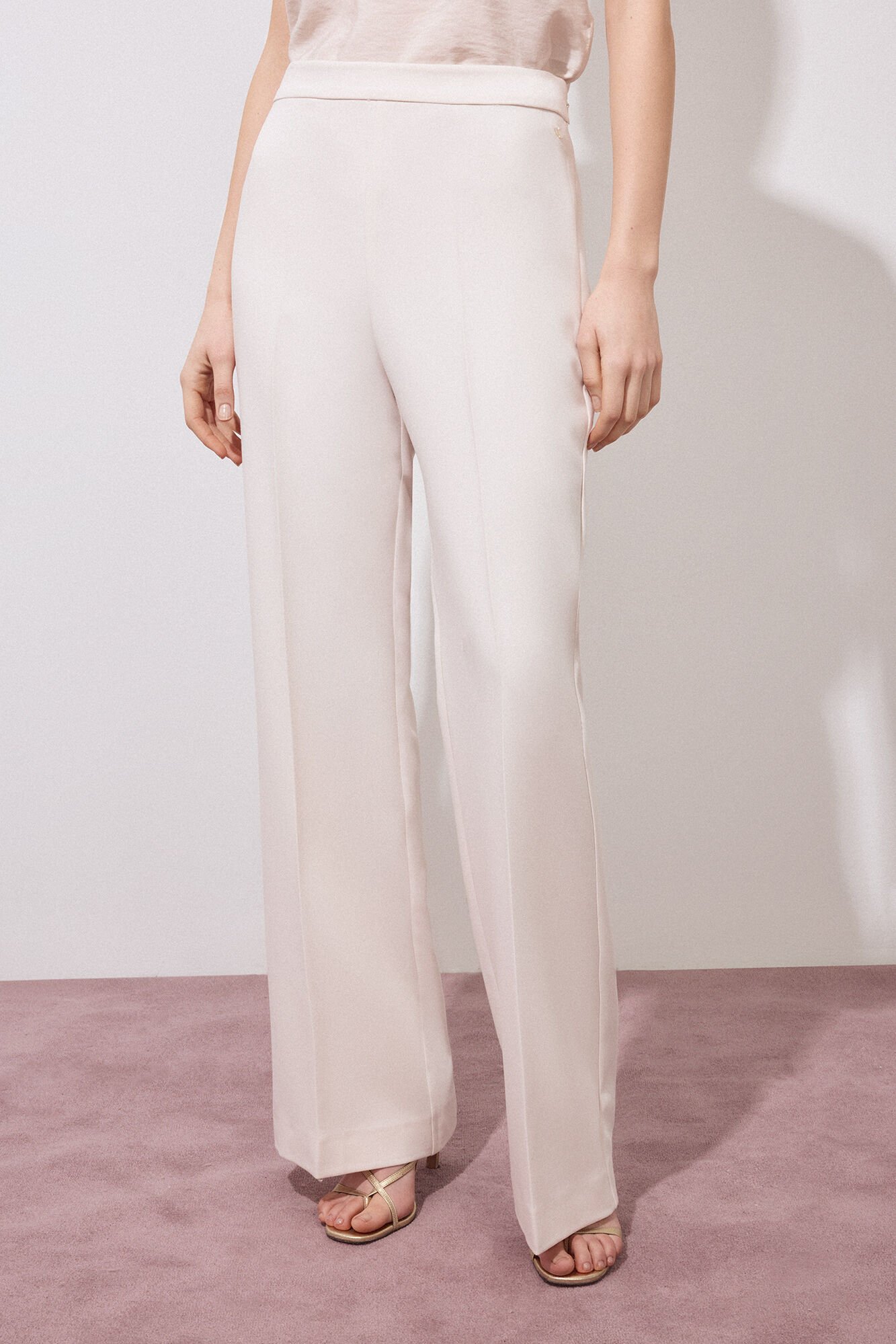 Pedro del Hierro Flare suit trousers