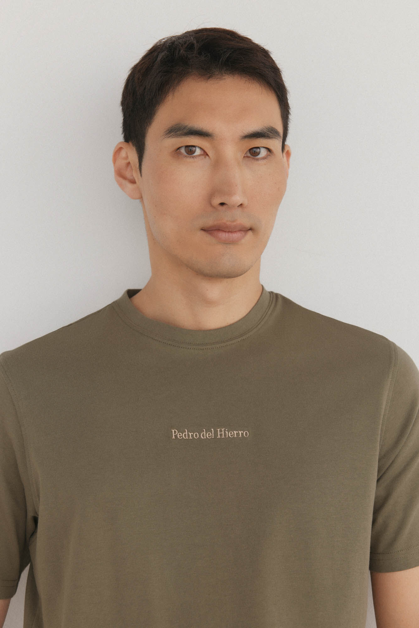 Pedro del Hierro Positional logo t-shirt Green