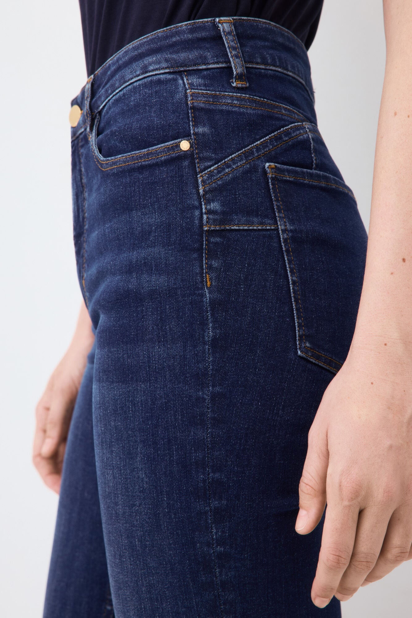 Pedro del Hierro Basic push up stove pipe jeans Blue