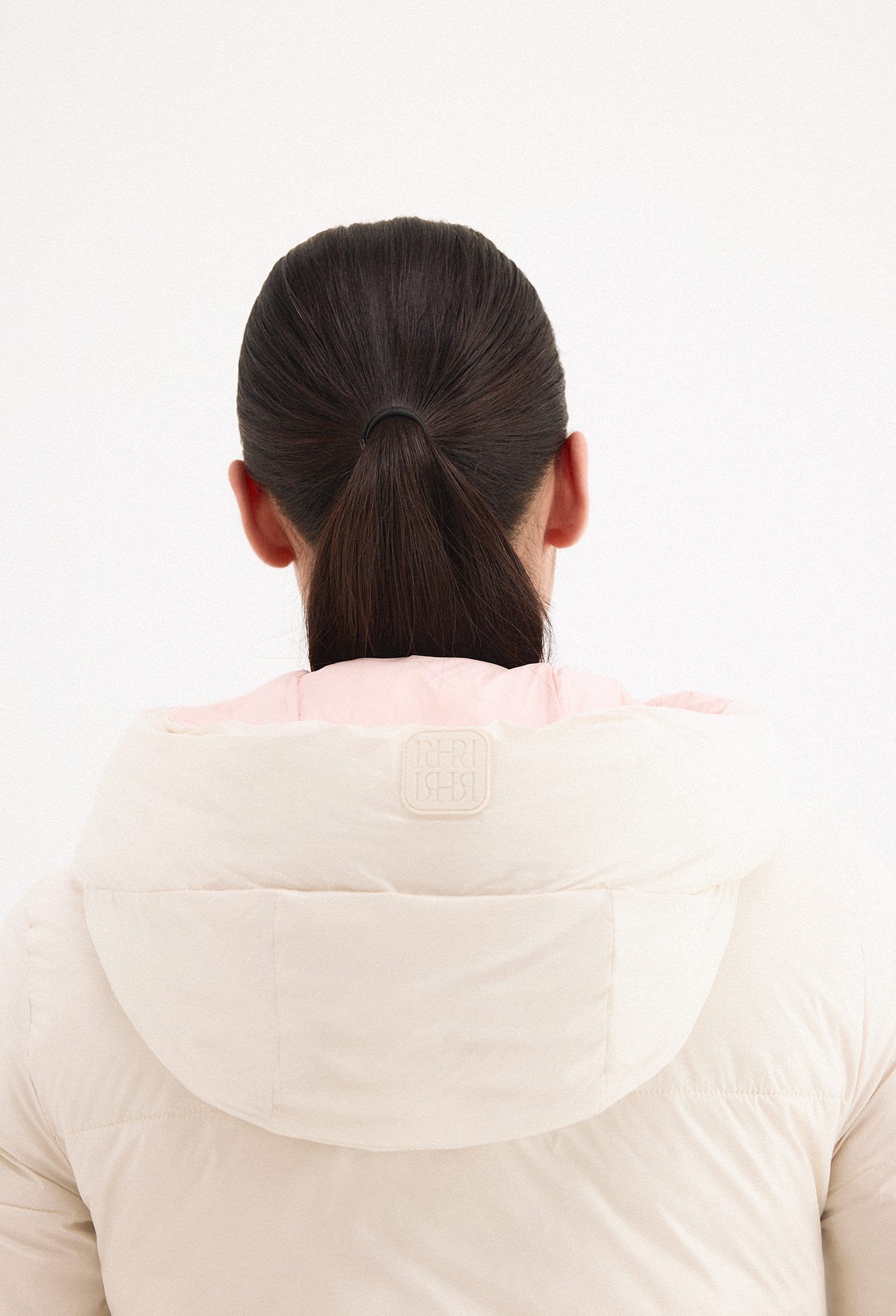 Pedro del Hierro Reversible hooded parka Pink