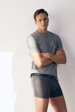 Pedro del Hierro Logos jersey-knit boxers Grey