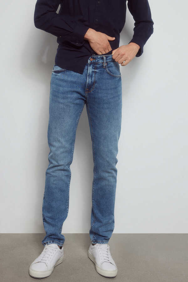 Pedro del Hierro Slim fit jeans Blue