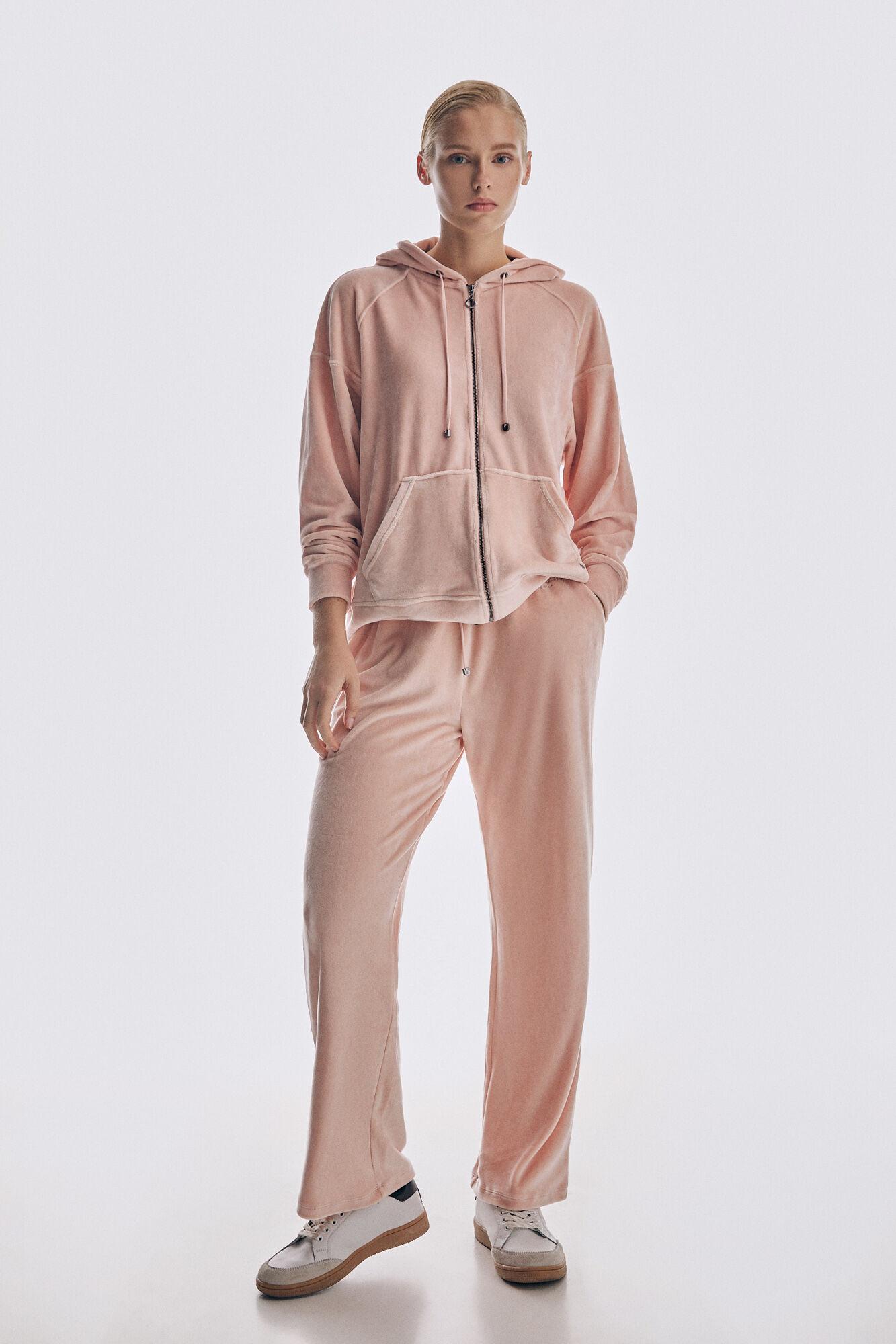 Pedro del Hierro Velvet culottes Pink