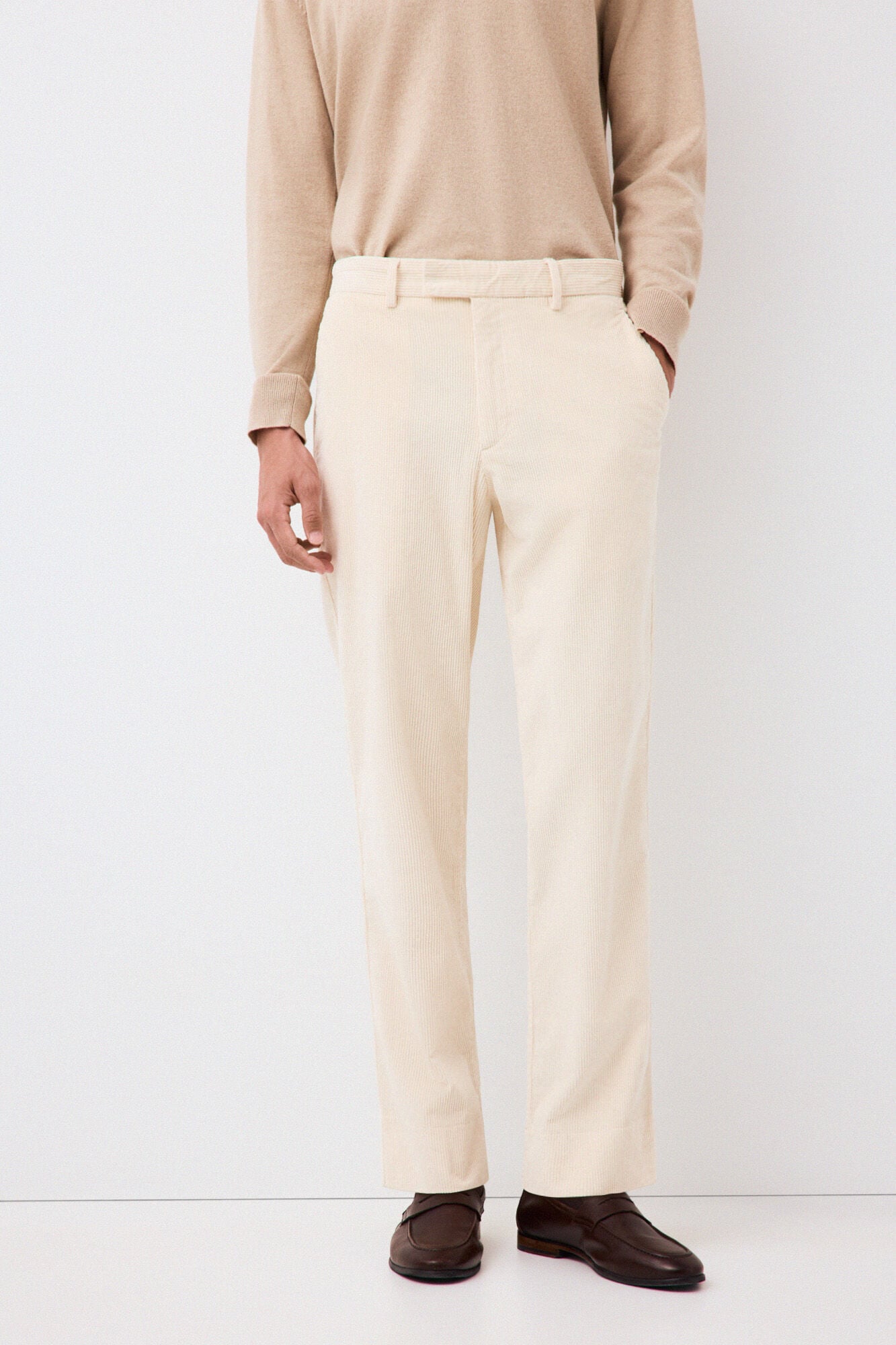 Pedro del Hierro Corduroy regular fit chinos