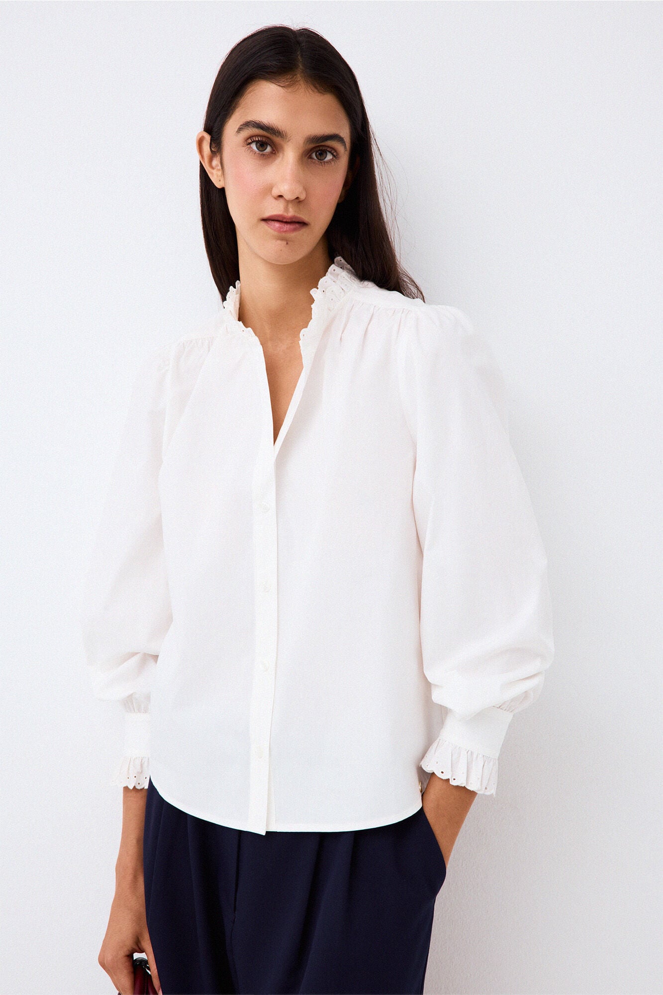 Pedro del Hierro Embroidered shirt