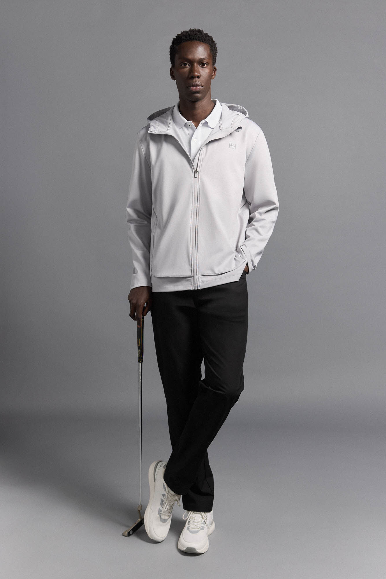 Pedro del Hierro Plain golf sweatshirt Grey