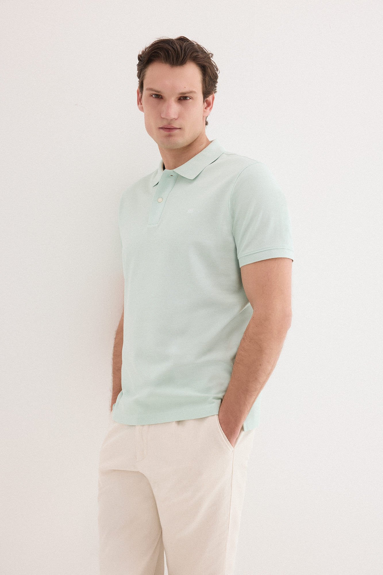 Pedro del Hierro Basic piqu&eacute; polo shirt