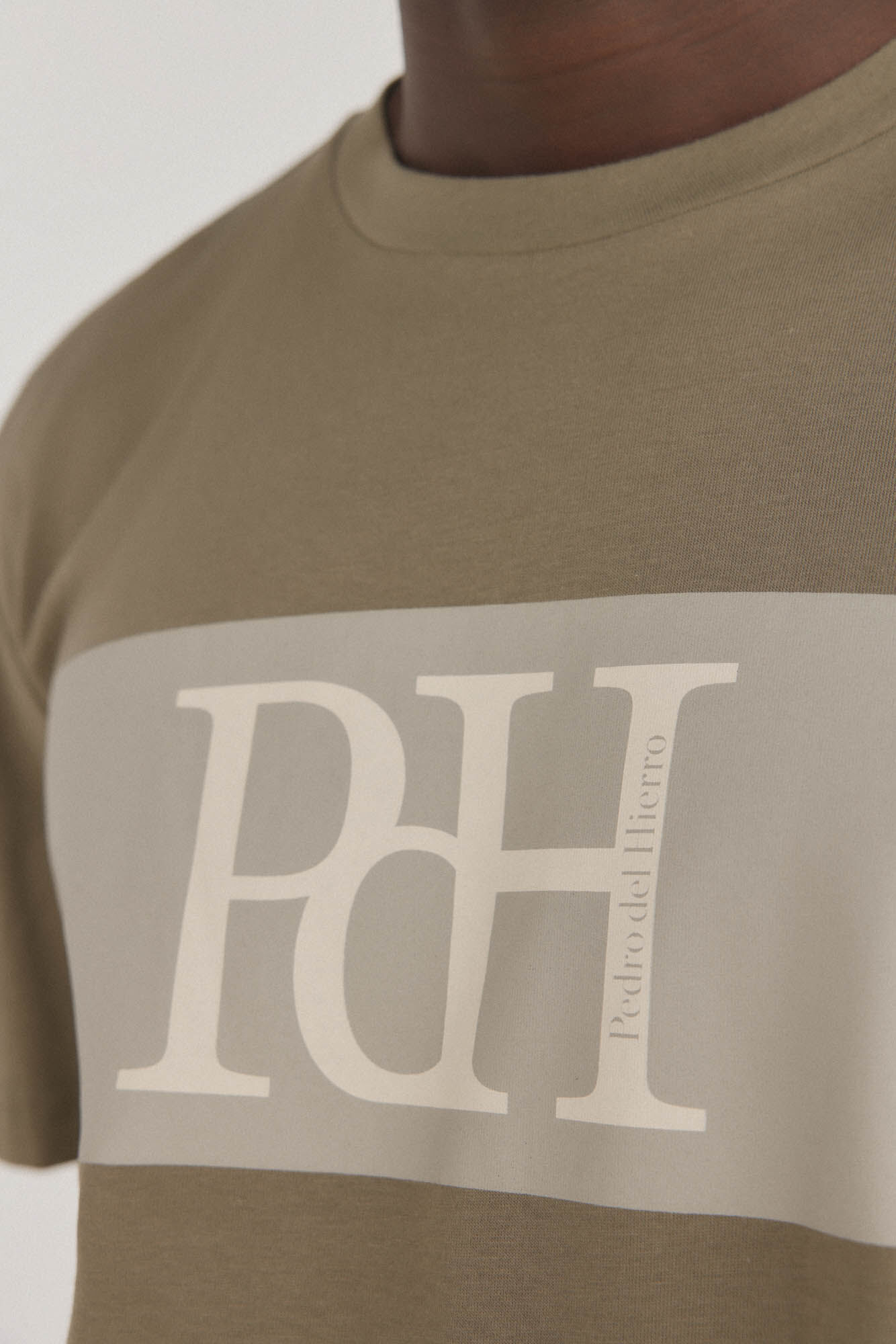 Pedro del Hierro Logo T-shirt Green