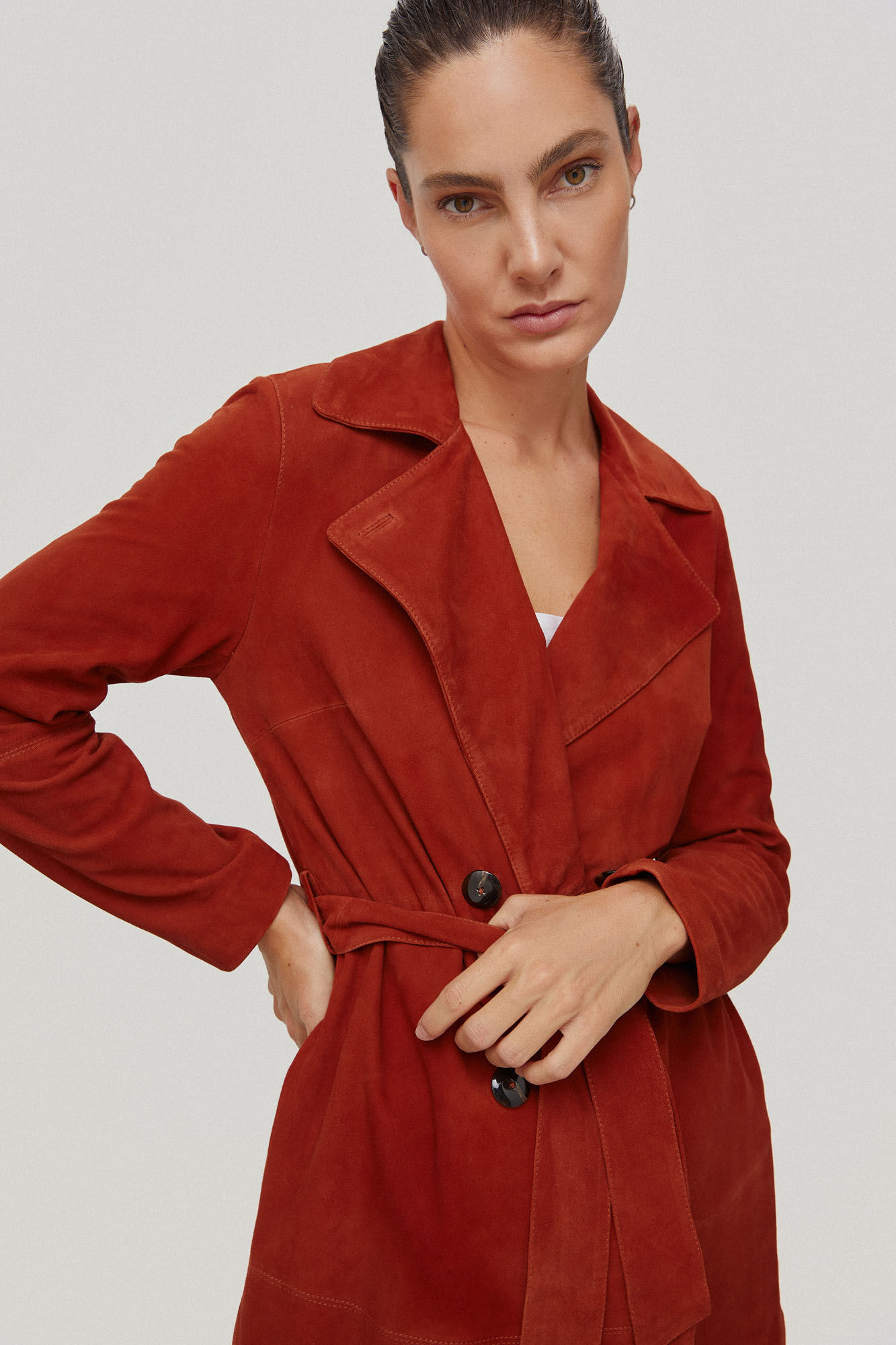 Pedro del Hierro Trench ligero ante Rosa