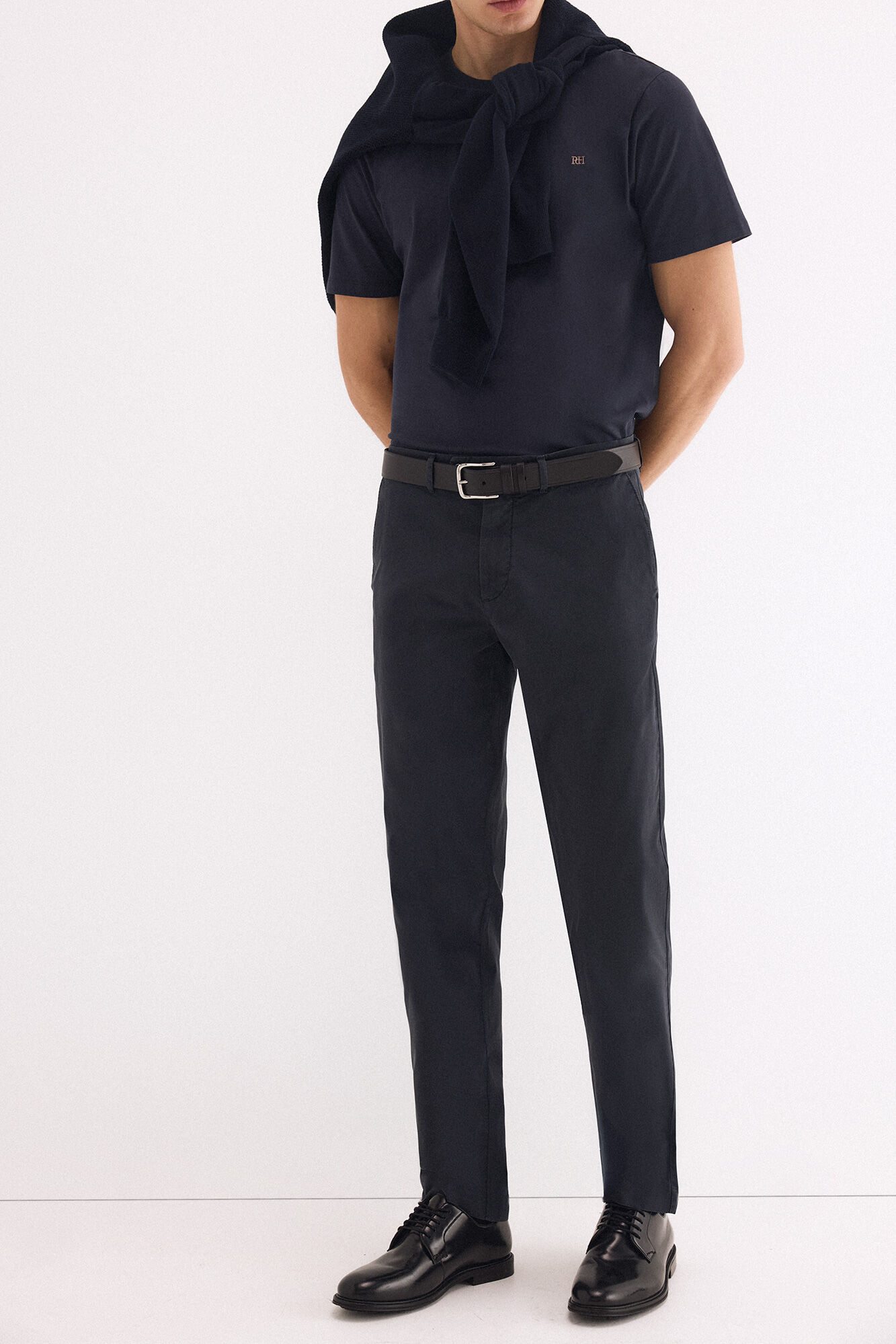 Pedro del Hierro Regular fit chinos Blue