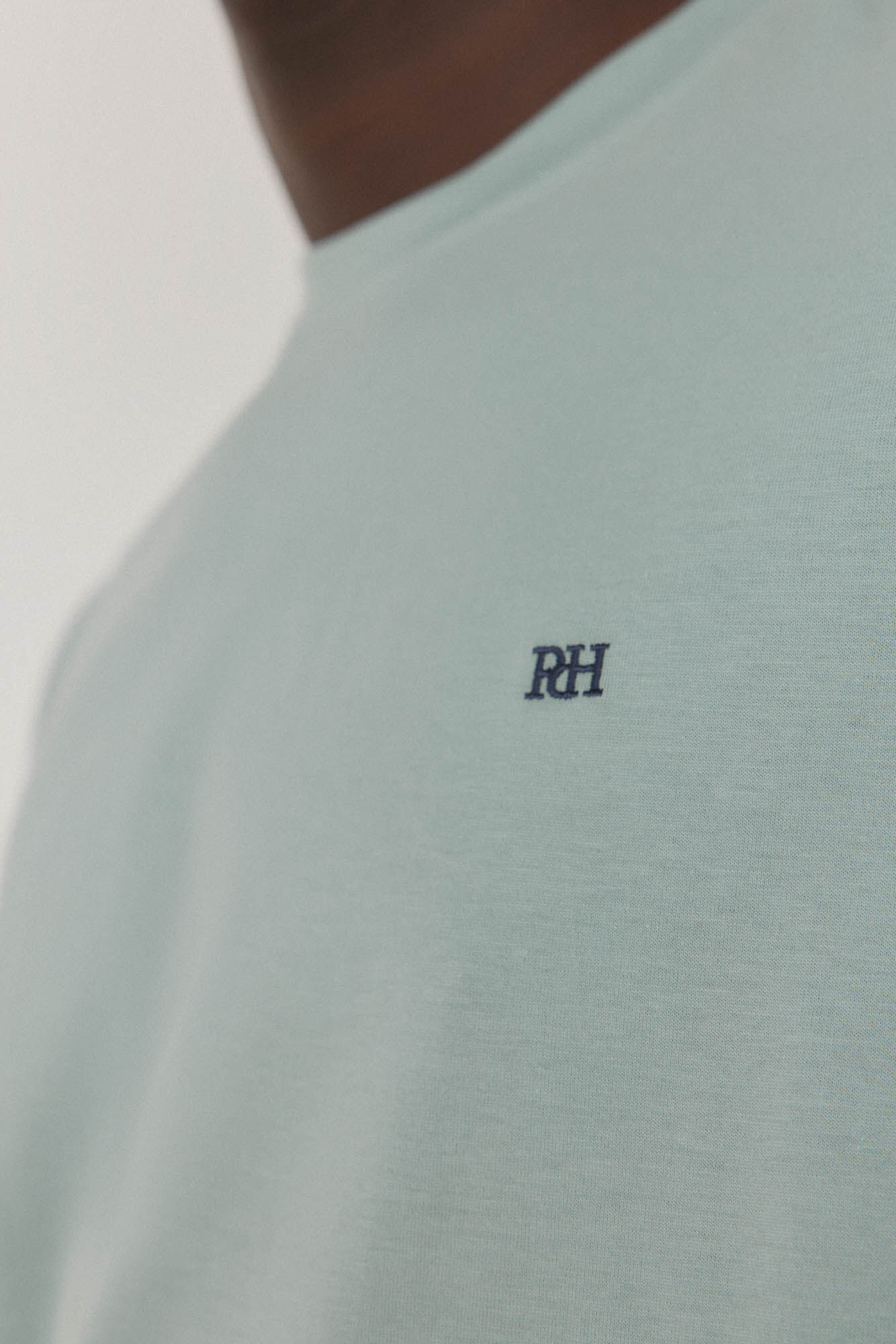 Pedro del Hierro Basic T-shirt Blue