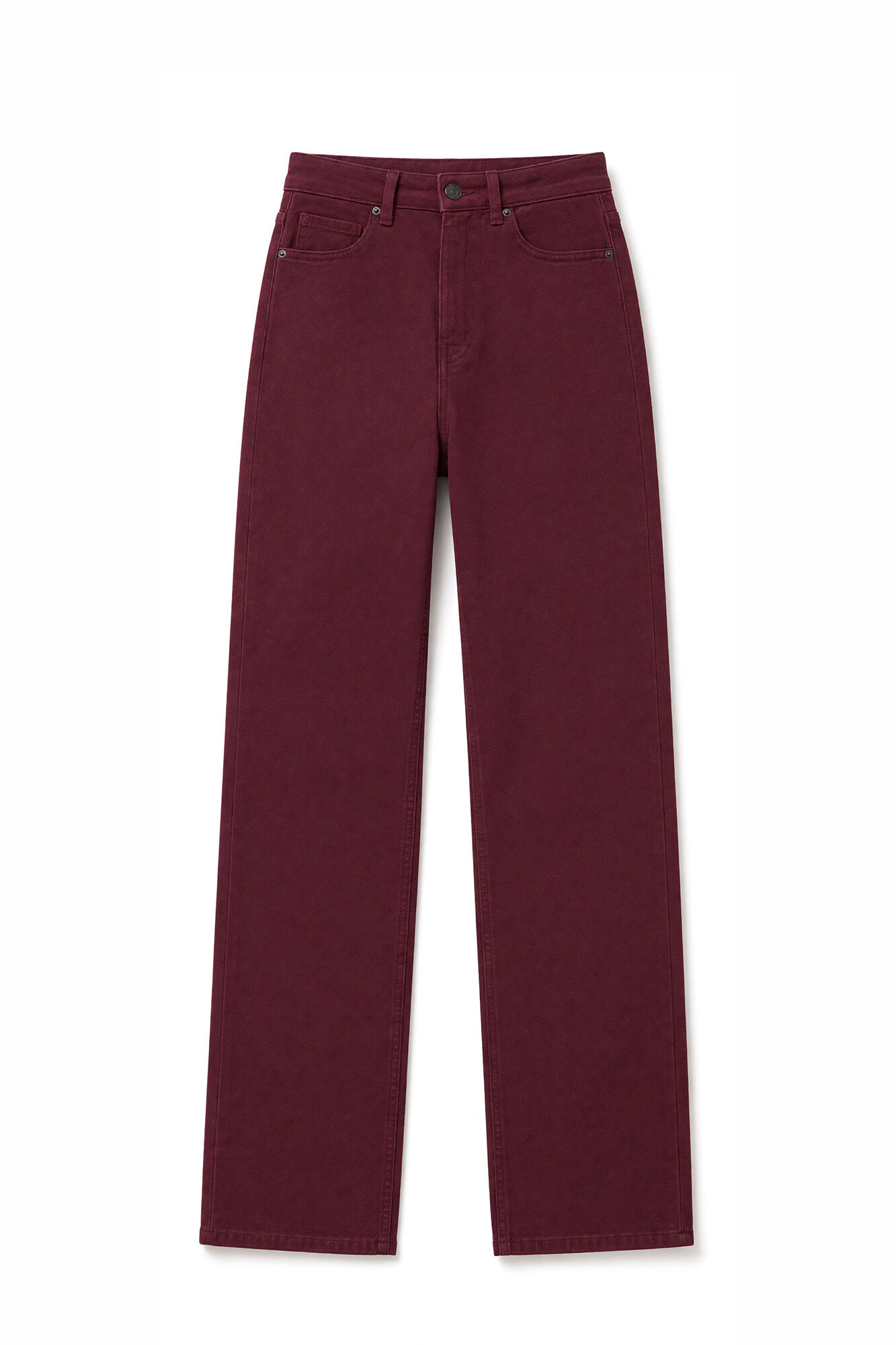 Slowlove New straight jeans Maroon