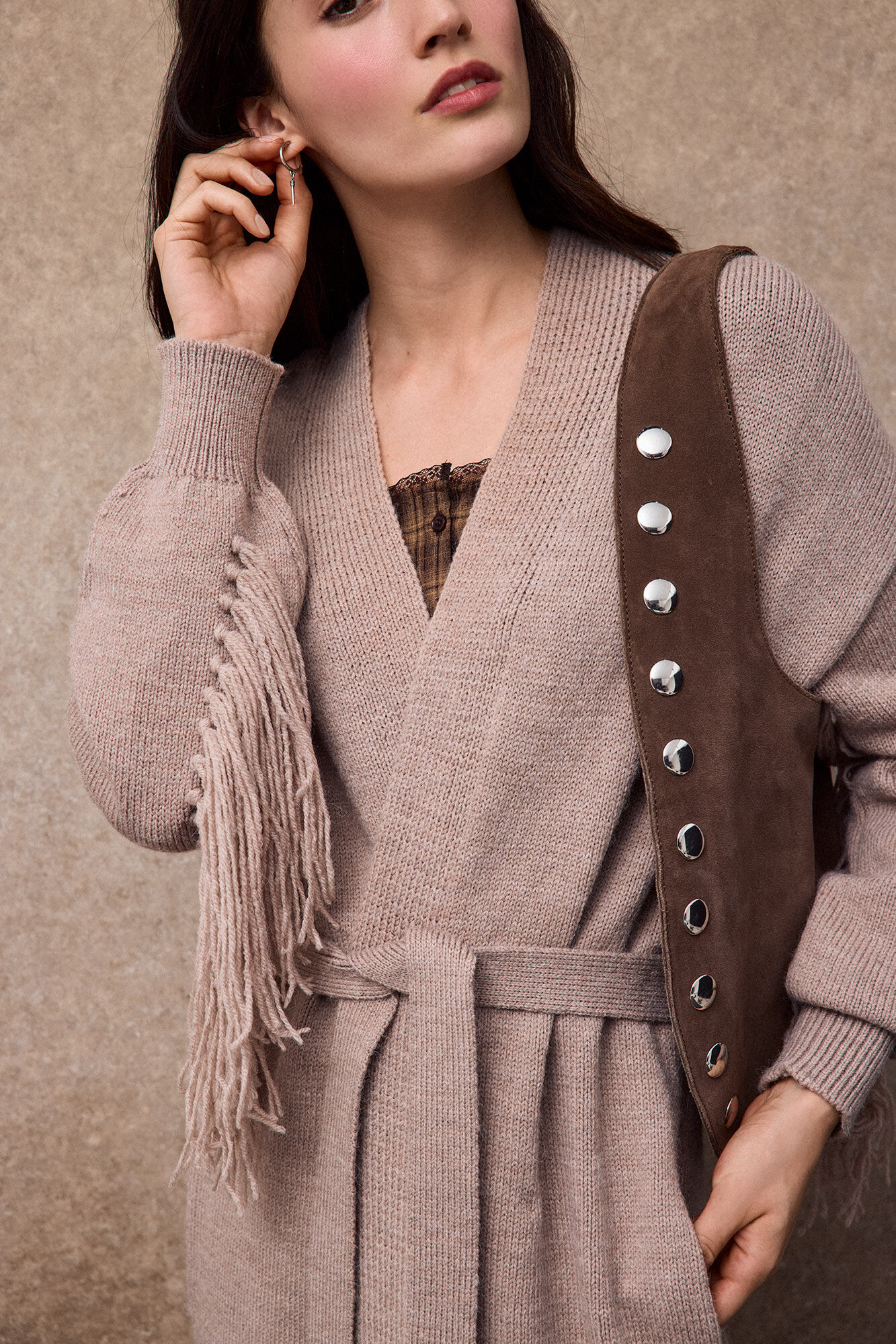 Slowlove Chaqueta calada lazadas Arena