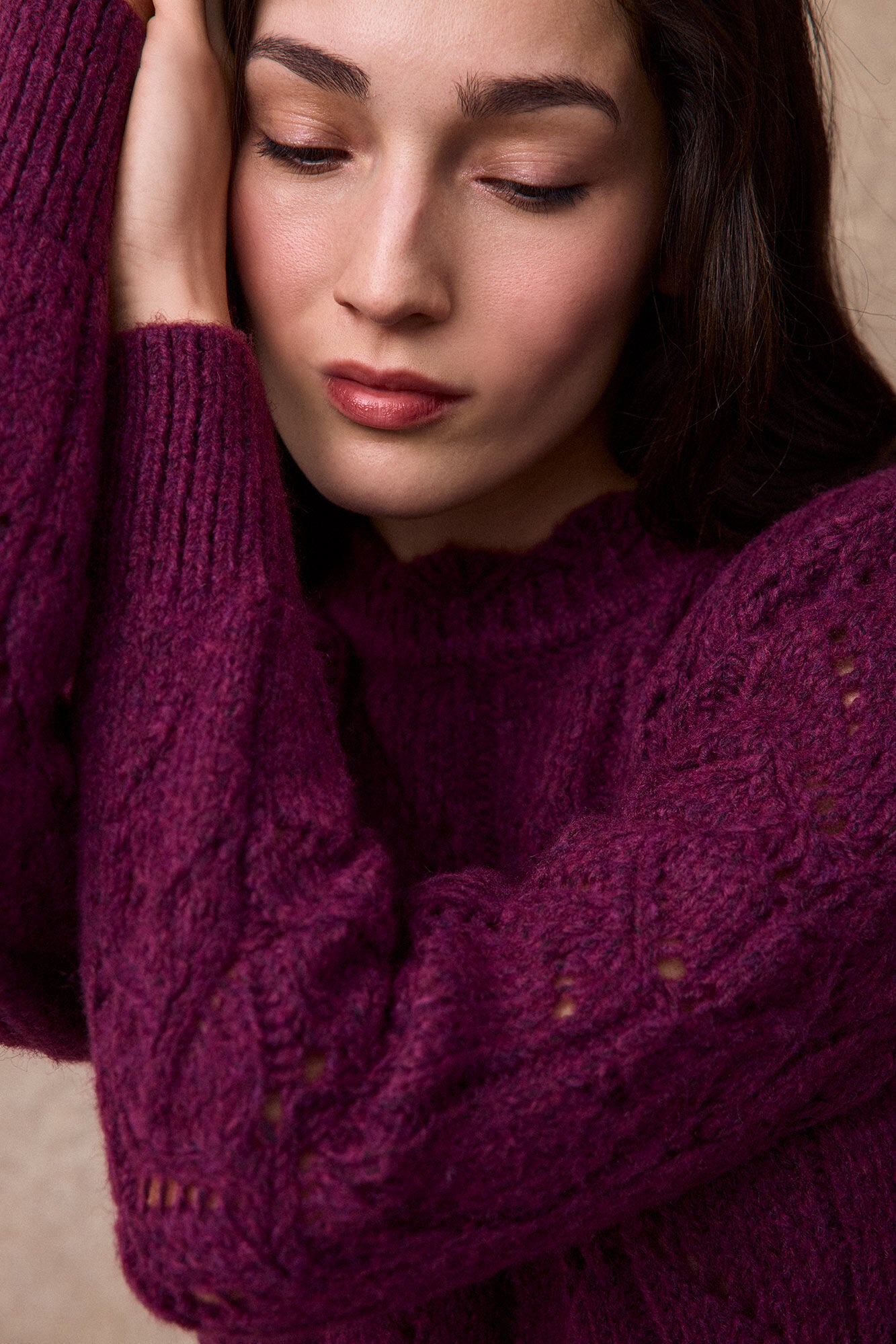 Slowlove Openwork knit jumper