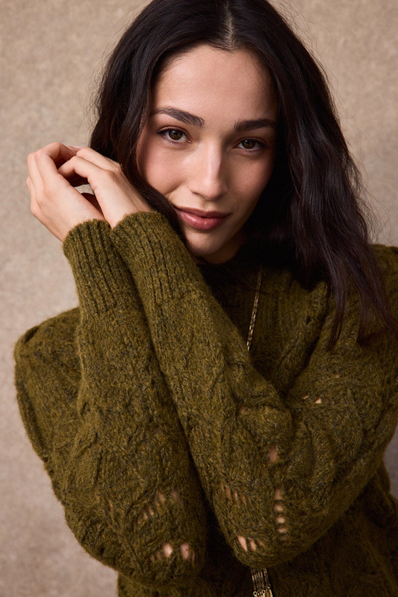 Slowlove Openwork knit jumper