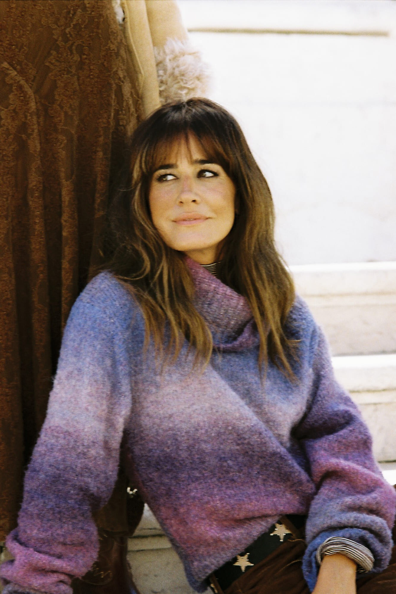 Slowlove Multicoloured boucl&eacute; jumper