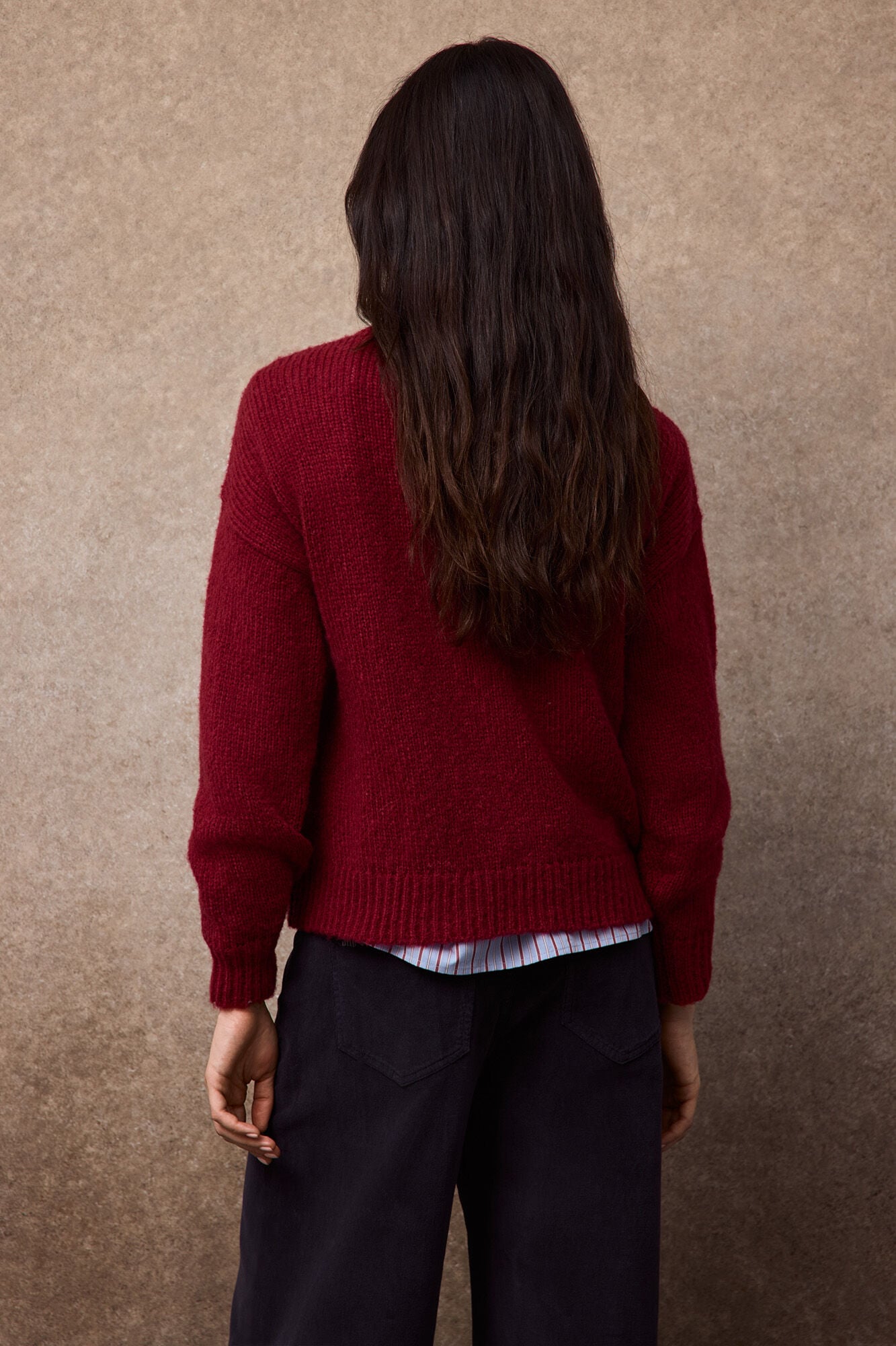 Slowlove Basic jumper Red