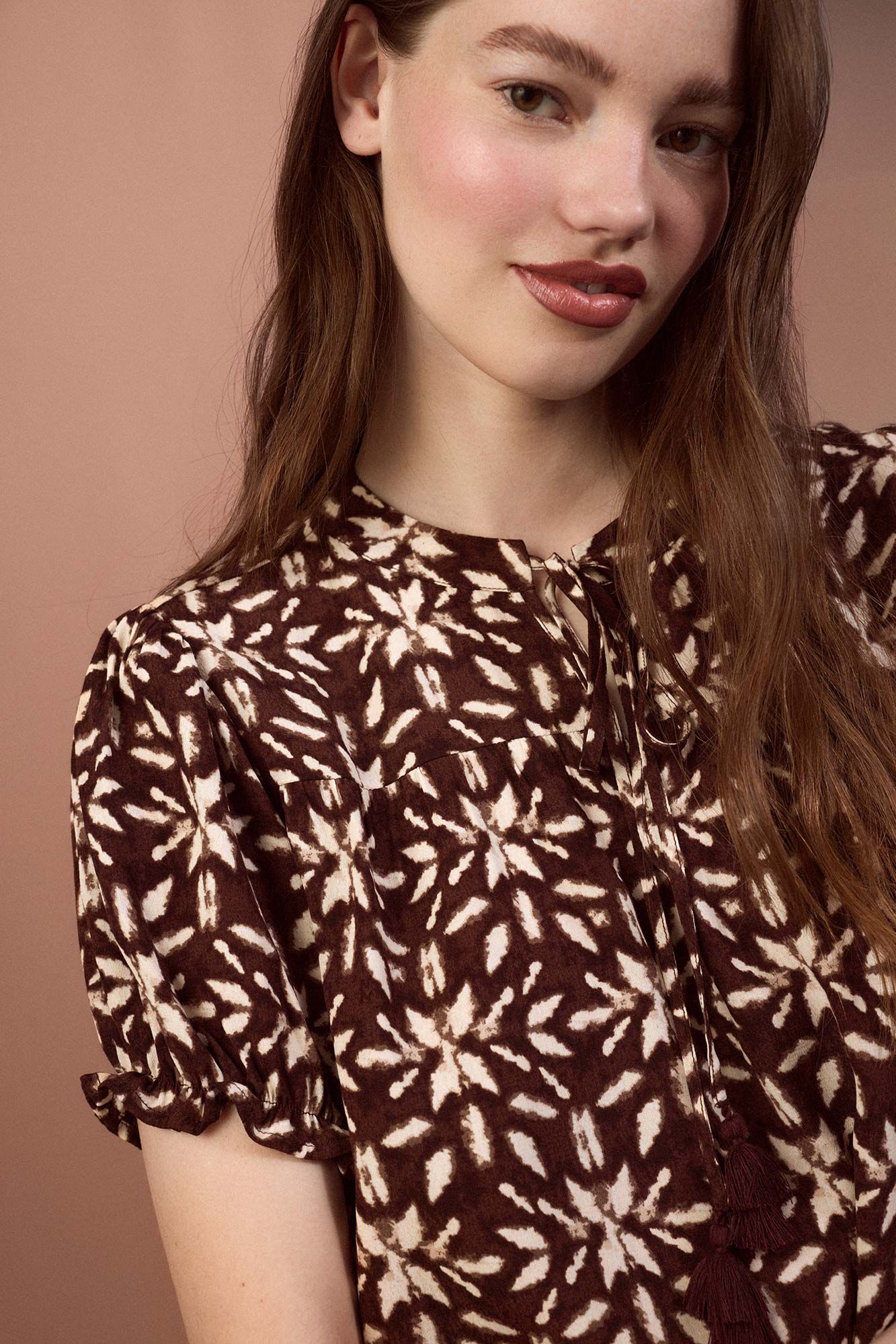 Slowlove Blusa estampada