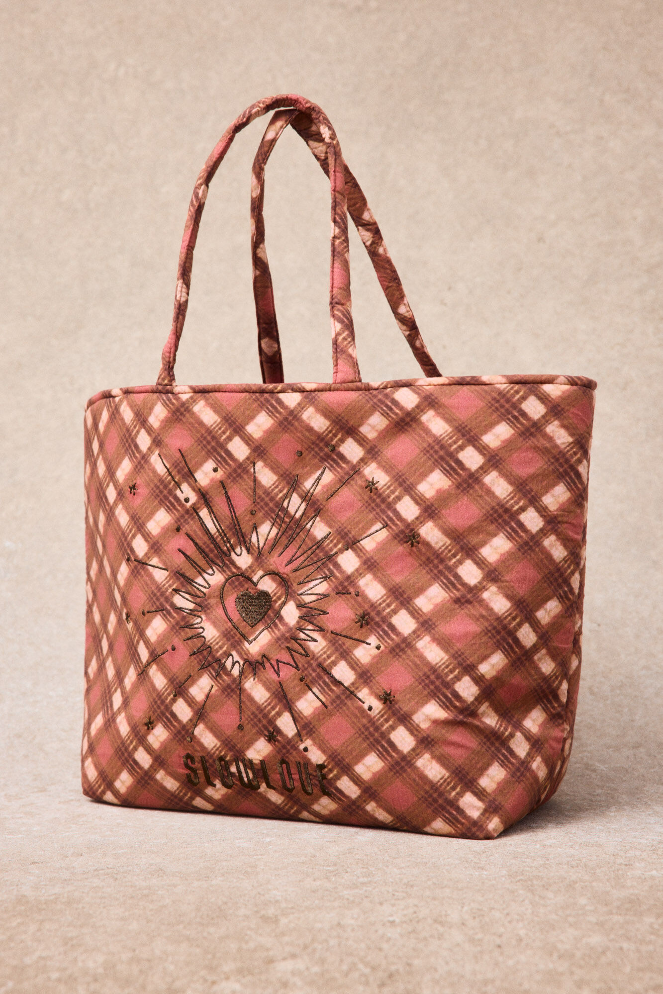 Slowlove Bolso shopper estampado Multicolor
