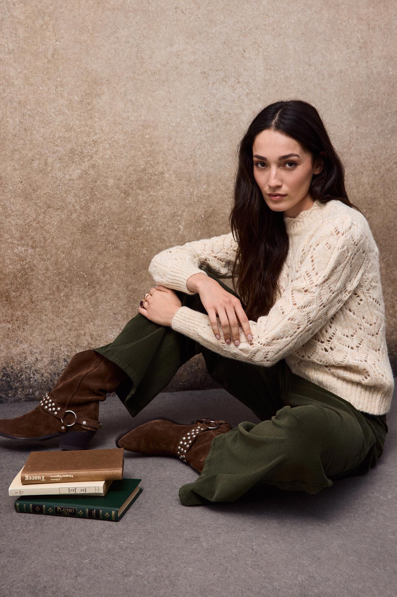 Slowlove Openwork knit jumper