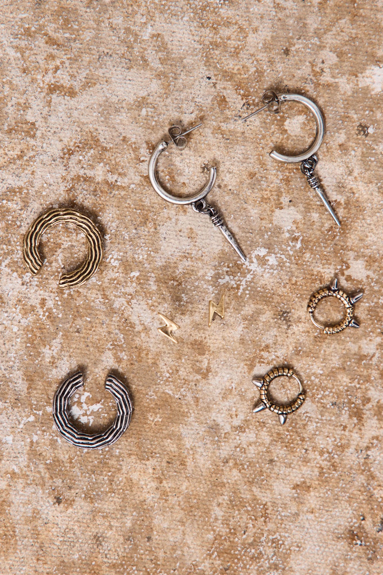 Slowlove Earrings pack Multicolour