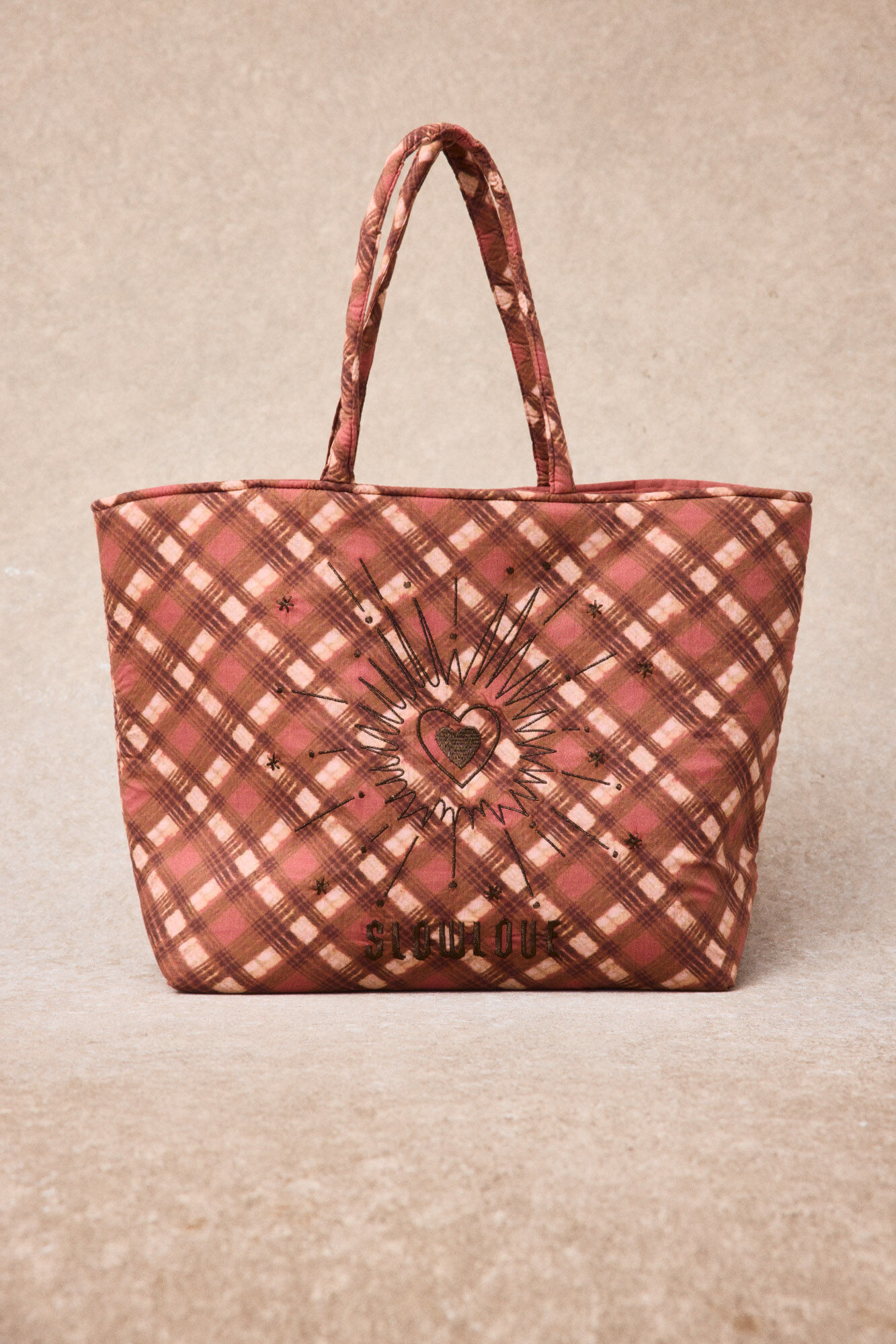 Slowlove Bolso shopper estampado Multicolor