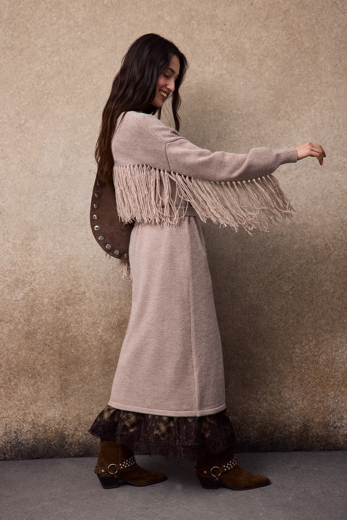 Slowlove Chaqueta calada lazadas Arena