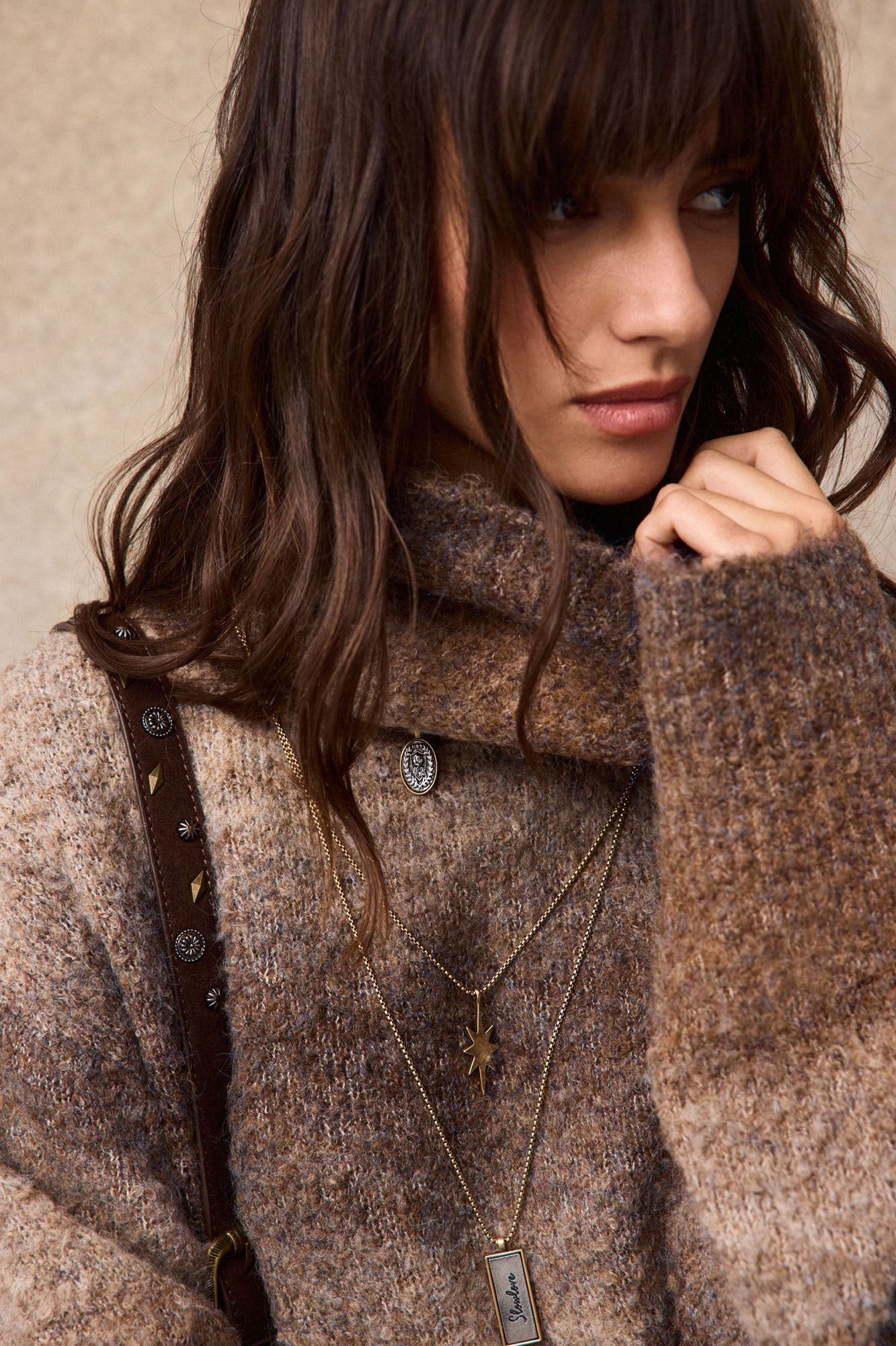 Slowlove Multicoloured boucl&eacute; jumper