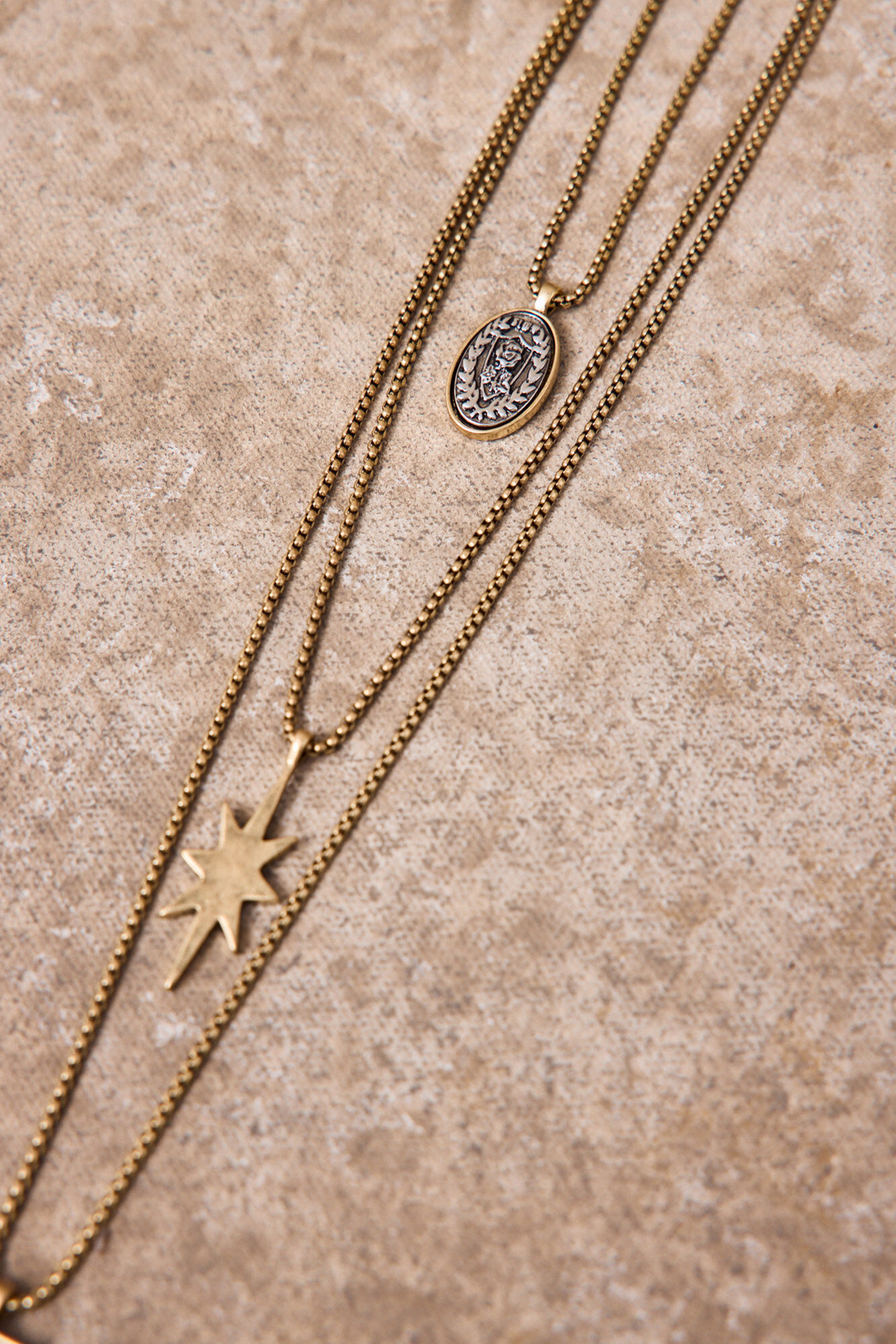 Slowlove Collar largo con charms Multicolor
