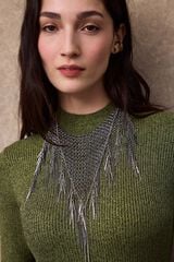 Slowlove Mesh necklace Gold