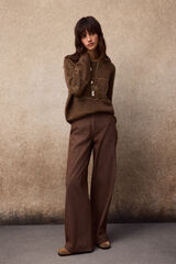 Slowlove Chocolate raw jeans Dark brown