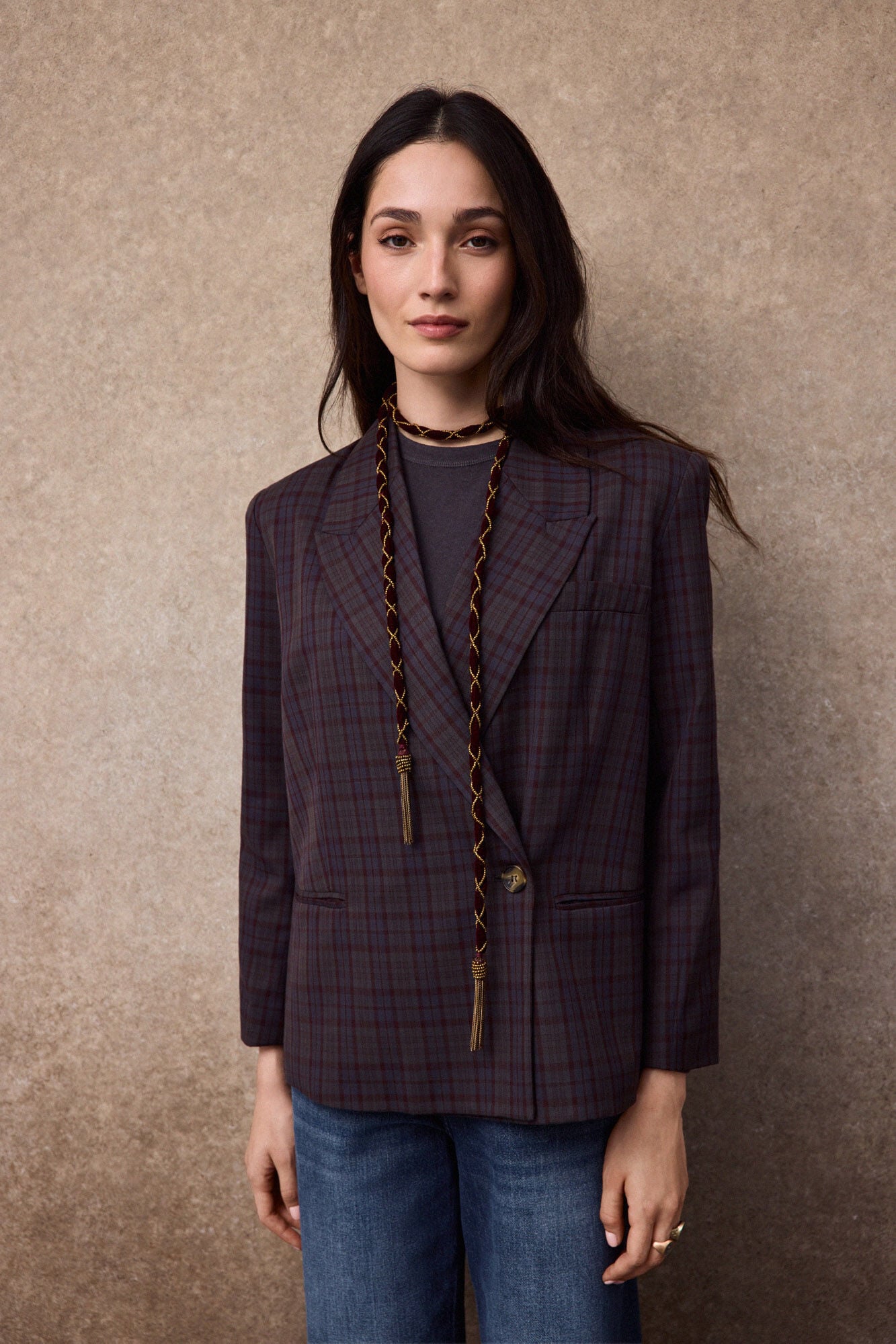 Slowlove Corbata joya cuerda