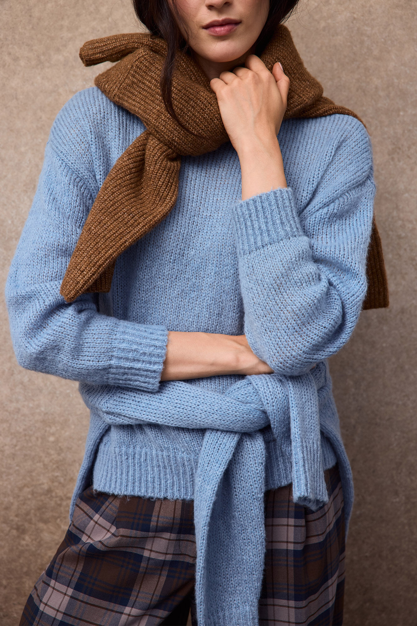 Slowlove Basic jumper Blue