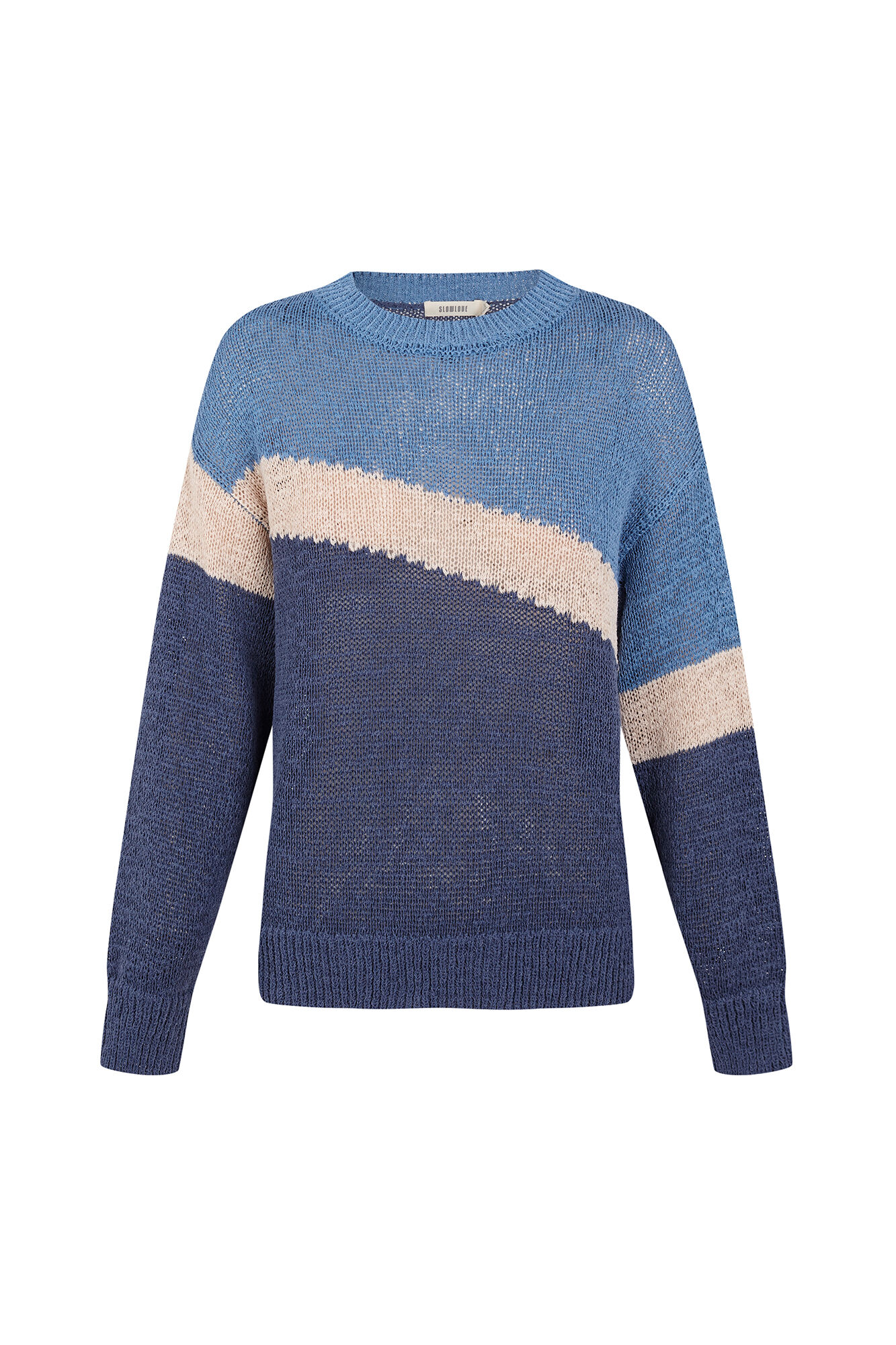 Slowlove Jersey bloque de color Azul