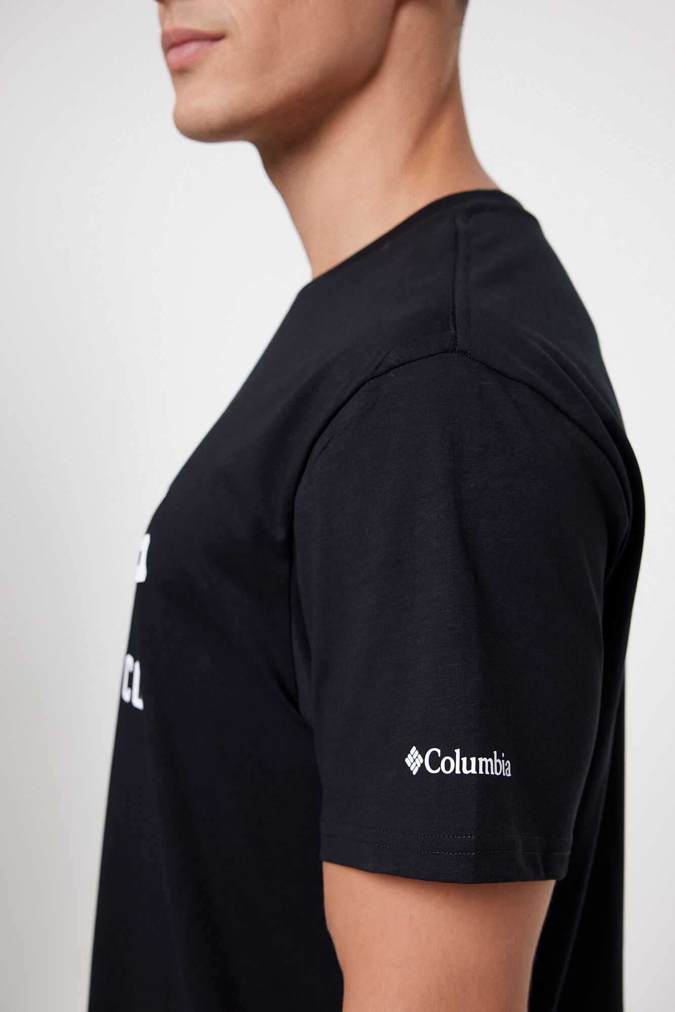 Columbia Columbia logo short sleeve t-shirt black