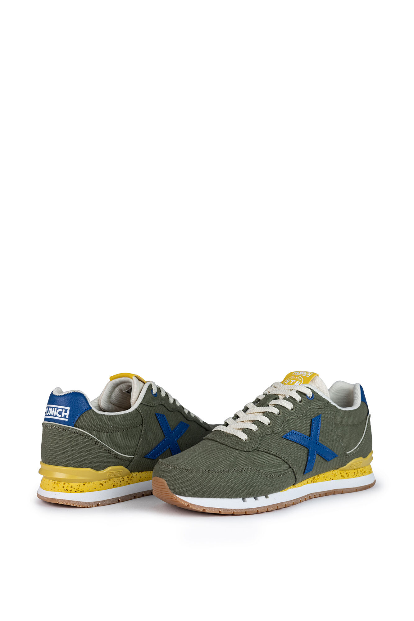 Munich Zapatilla Dash Canvas kaki