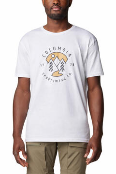 Springfield T-shirt Columbia Rapid Ridge™ costas para homem branco