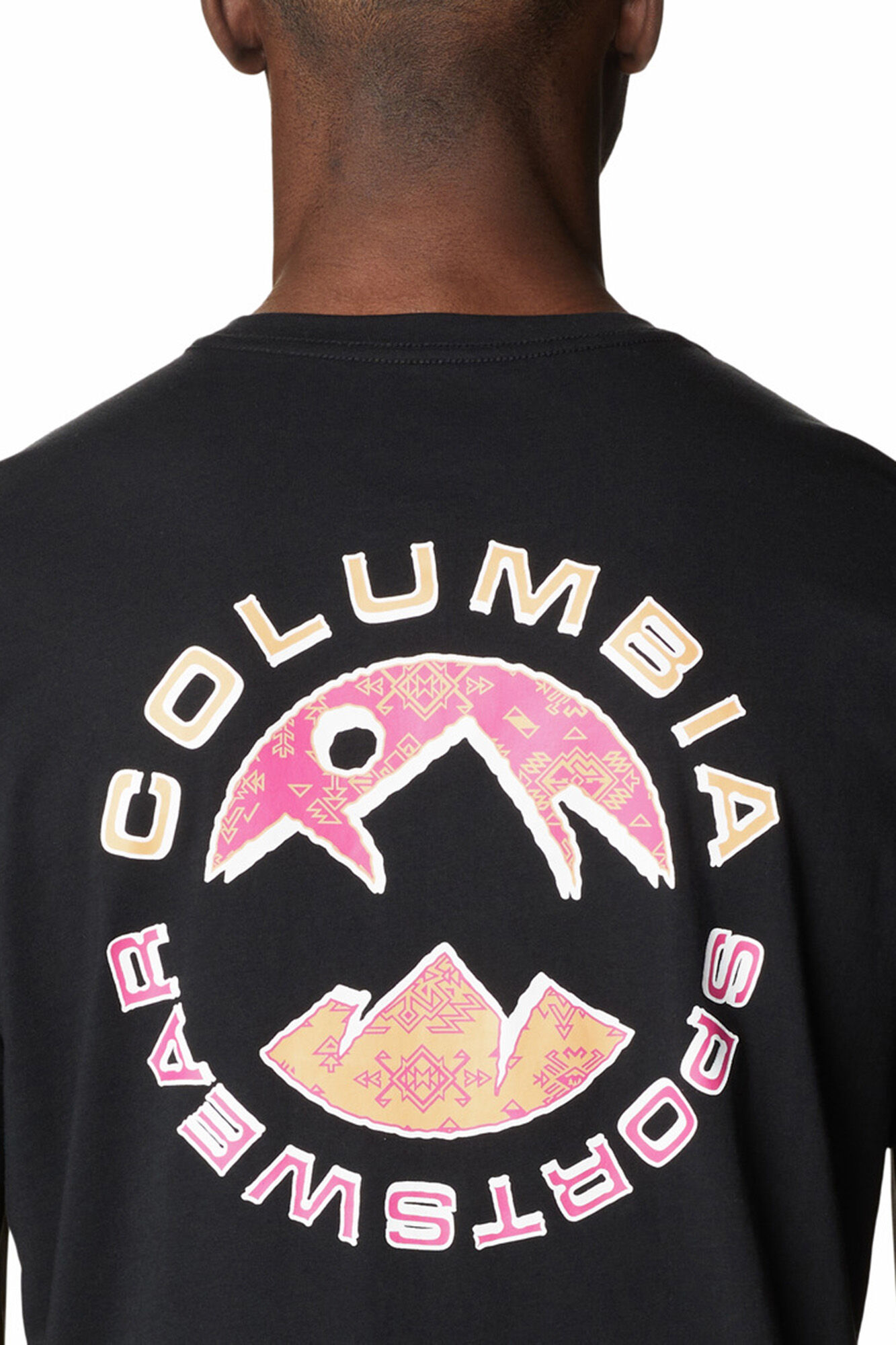 Columbia Camiseta manga corta logo Columbia negro