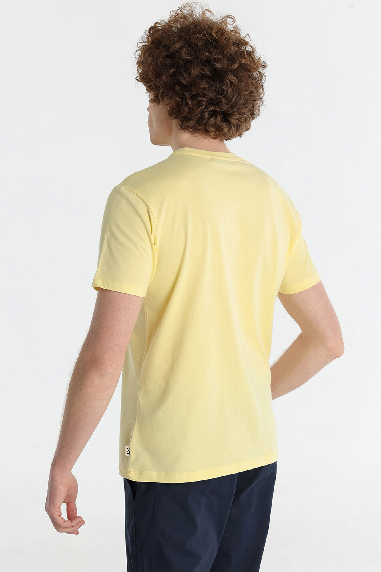 Lois T-shirt de manga curta com gola redonda