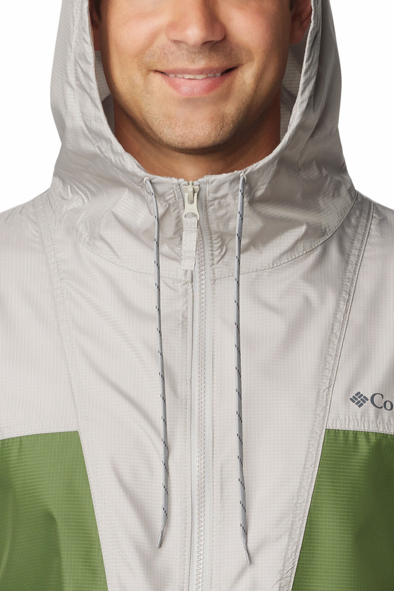 Columbia Cortavientos Columbia Trail Traveler&trade; para hombre gris