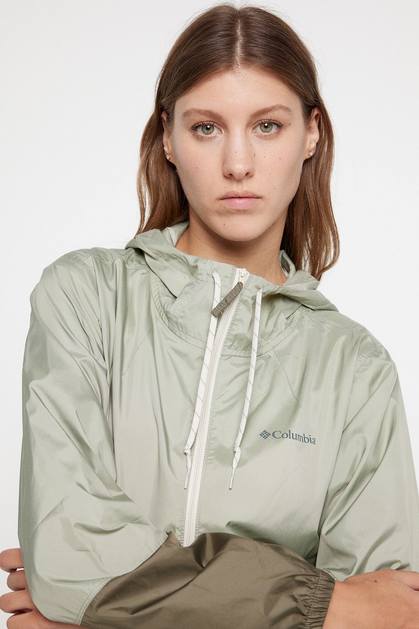 Columbia Corta-ventos Columbia para mulher Flash Forward&trade; bege