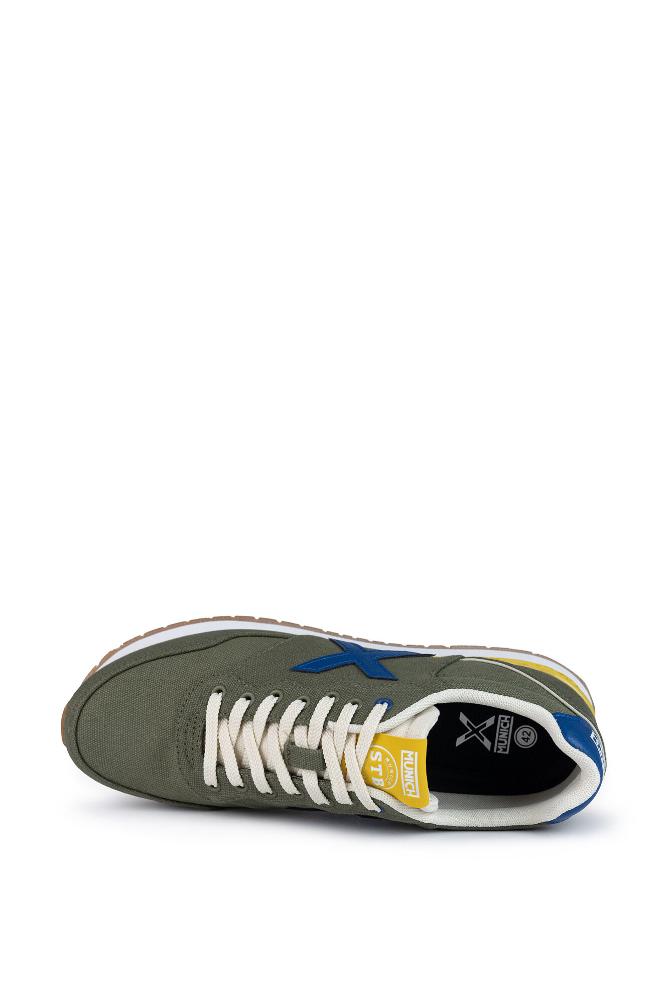 Munich Zapatilla Dash Canvas kaki