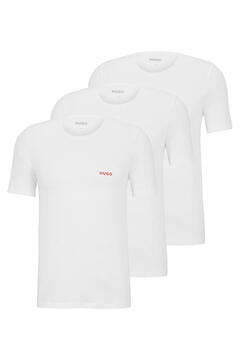 Springfield Pack de 3 camisetas blanco
